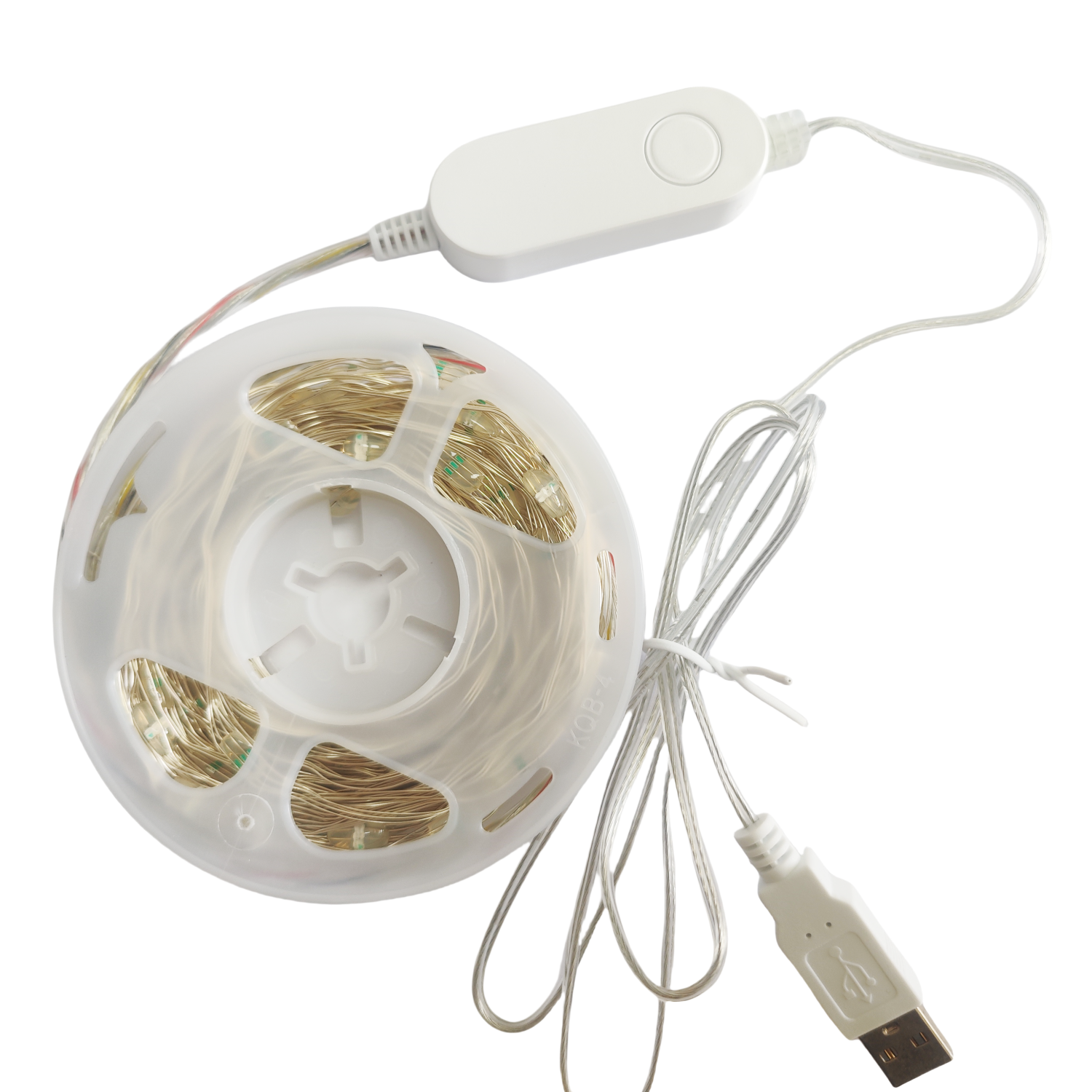 Wifi smart voice light string RGB copper wire light string 4 wires